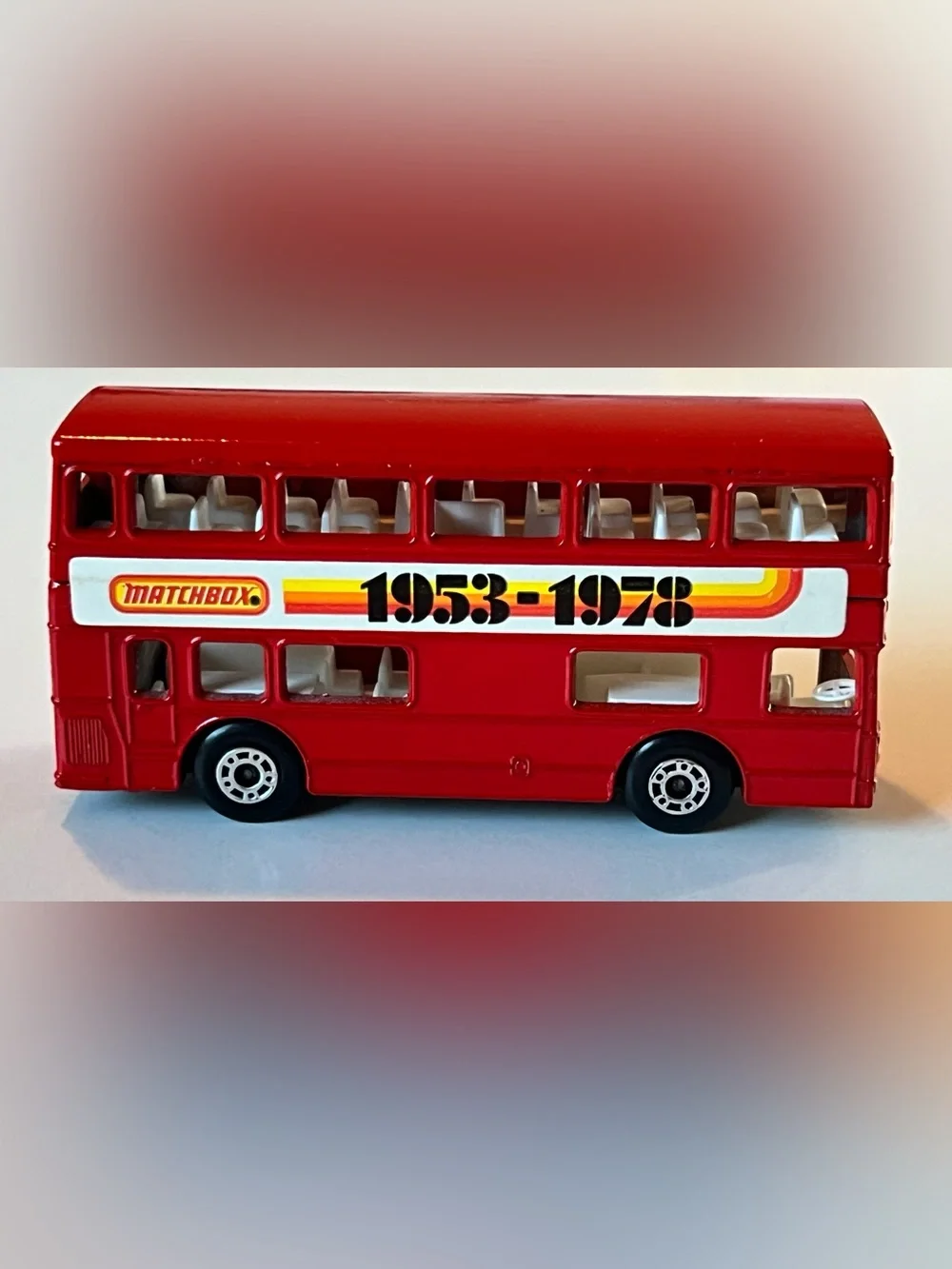 Vintage Matchbox Superfast No. 17 The Londoner 1953-1978 Double Decker Lesney